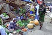 Na tržišti v Dire Dawě. Etiopie.