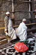 Mniši. Lalibela. Sever,  Etiopie.