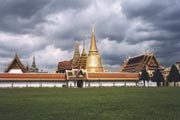 Královský palác v Bangkoku. Thajsko.