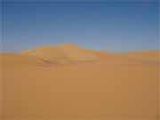 Písečné duny na Sahaře. Egypt.