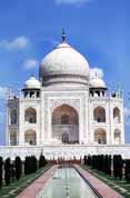 Taj Mahal. Město Agra. Indie.