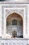 Taj Mahal. Město Agra. Indie.
