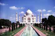 Taj Mahal. Město Agra. Indie.