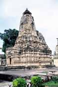 Chrám v Khajuraho. Indie.