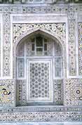 Takzvaný malý Taj Mahal v Agře. Indie.
