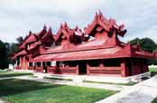 Mandalajský palác. Myanmar (Barma).