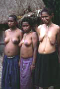 Domorodci z kmene Dani. Indonésie.