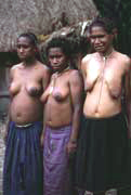 Domorodci z kmene Dani. Papua,  Indonésie.