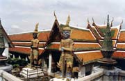 Bangkok. Královský palác. Thajsko.