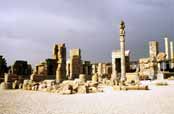 Starobylé město Persepolis (Takht-e Jamshid). Írán.