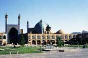 Emam mešita na náměstí Emam Khomeini. Esfahan. Írán.