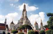 Bangkok. Chrám Wat Arun. Thajsko.