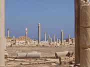 Sabratha byla součástí Numidianského království Massinissa. V 2.-3 století našeho letopočtu byla přestavěna v románském stylu. Libye.