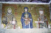 Byzantsk� Mozaika, Aya Sofya (Hagia Sophia), Istanbul. Turecko.