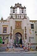 Alcazar, Sevilla. Španělsko.
