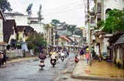 Město Dalat. Vietnam.