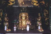 Chrám Golden temple u Kunmingu. Čína.