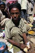 Trh, jin od Addis Abbeby. Jih,  Etiopie.