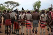 Hamarské tance, Turmi. Jih,  Etiopie.