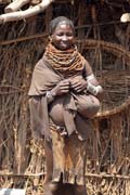 Žena z kmene Bume. Jih,  Etiopie.
