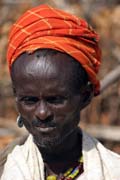 Muž z kmene Arbore. Etiopie.