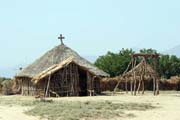 Křesťanský kostel. Vesnice Arbore. Etiopie.