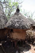 Vesnice v okolí Konsa. Etiopie.