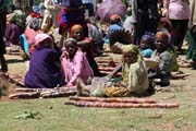 Trh v Chencha. Jih,  Etiopie.