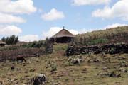 Národní park Bale Mountain. Jih,  Etiopie.