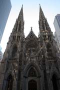 Katedrála sv. Patricka, Manhattan, New York. Spojené státy americké.