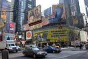 Times Square, Manhattan, New York. Spojené státy americké.