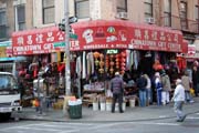 Čínská čtvrť, Manhattan, New York. Spojené státy americké.