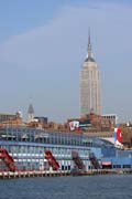 Jižní Manhattan, New York. Spojené státy americké.