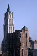 Jižní Manhattan, New York. Spojené státy americké.