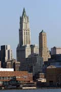Jižní Manhattan, New York. Spojené státy americké.