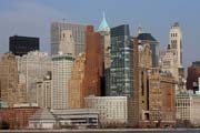 Jižní Manhattan, New York. Spojené státy americké.