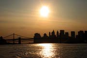 Ji�n� Manhattan, New York. Spojen� st�ty americk�.