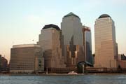 Jižní Manhattan, New York. Spojené státy americké.