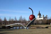 Sculpture Garden, Minneapolis, Minnesota. Spojen stty americk.