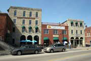 Stillwater, Údolí řeky St Croix, Minnesota. Spojené státy americké.