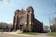 Údolí řeky St Croix, Wisconsin. Spojené státy americké.