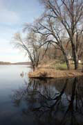Osceola, Údolí řeky St Croix, Wisconsin. Spojené státy americké.