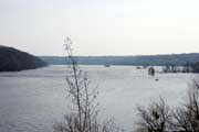 Údolí řeky St Croix, Minnesota. Spojené státy americké.