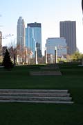 Minneapolis downtown, Minnesota. Spojené státy americké.