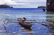 Pulau Kadidiri, jeden z mnoha Togean ostrovů. Sulawesi,  Indonésie.