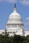 Capitol, Washington DC. Spojené státy americké.