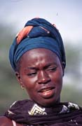 Místní žena, Podor. Senegal.