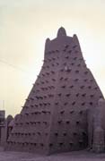 Mešita Sankoré ve městě Timbuktu (Tombouctou). Mali.