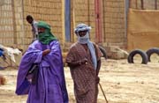 Tuaregové - lidé z pouště. Město Timbuktu (Tombouctou). Mali.