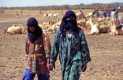 Tuaregové - lidé z pouště. Vesnice Djébok. Mali.